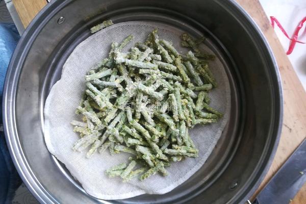 豆角麦饭的做法图解3