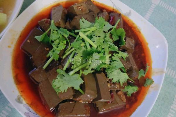 麻辣鸭血的做法图解4