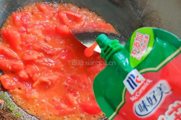 番茄炒饭的做法图解8