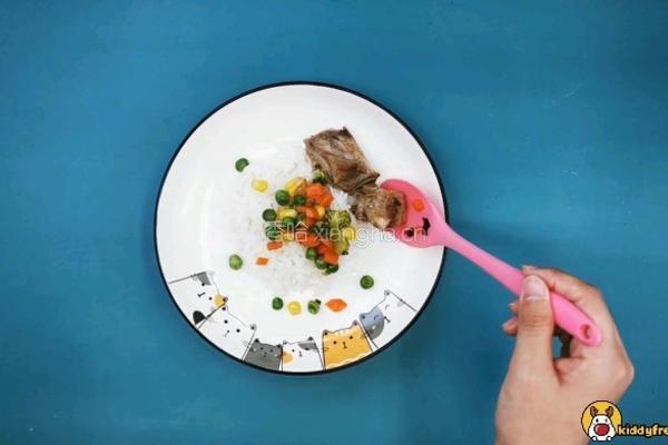 排骨鲜蔬盖饭的做法图解10