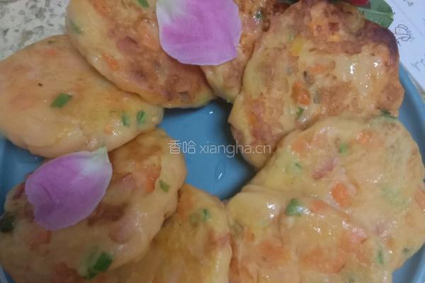 土豆山芋饼的做法图解4
