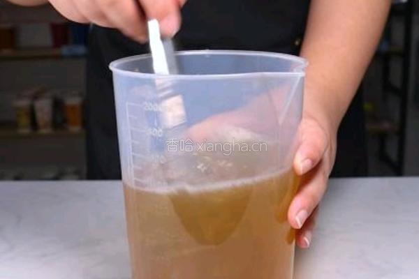 茶饮备料7 毛尖茉莉茶底的做法图解8