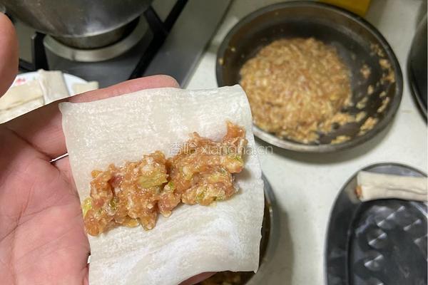 香脆锅贴的做法图解4