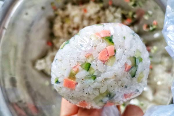 恐龙蛋海苔饭的做法图解5