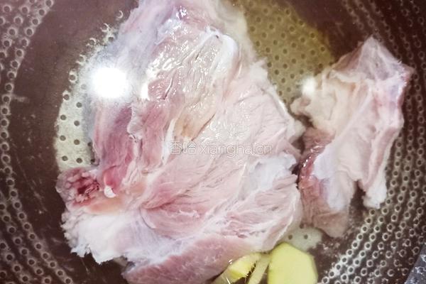 羊肉（鱼羊）汤的做法图解1