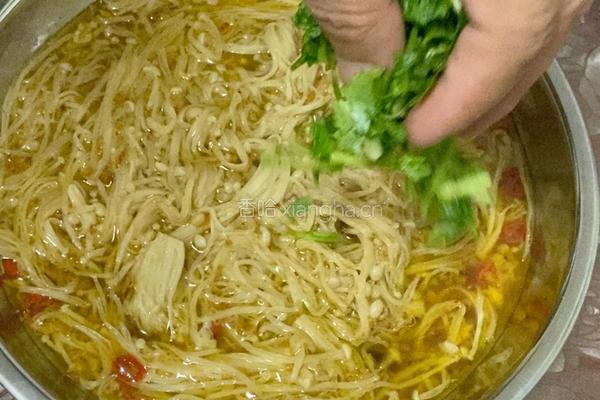 蒜蓉蒸金针菇的做法图解7