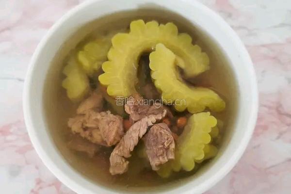 教你做最鲜嫩的苦瓜牛肉汤滋补消暑老少皆宜的做法图解5