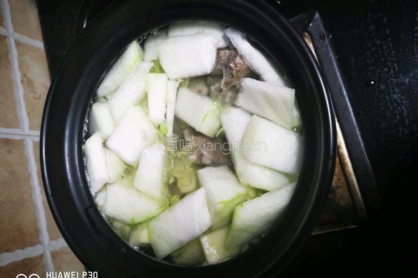 蔬菜排骨汤的做法图解6