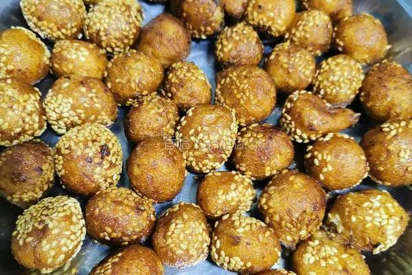 咬一口都是芝麻的南瓜丸子制作起来原来这么简单的做法图解8