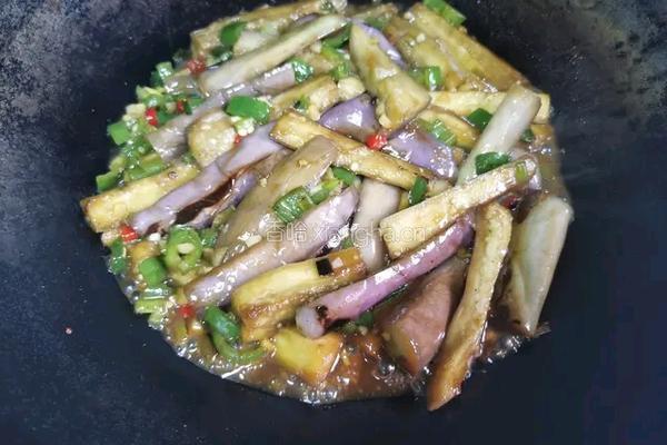 蚝油茄子的做法图解7