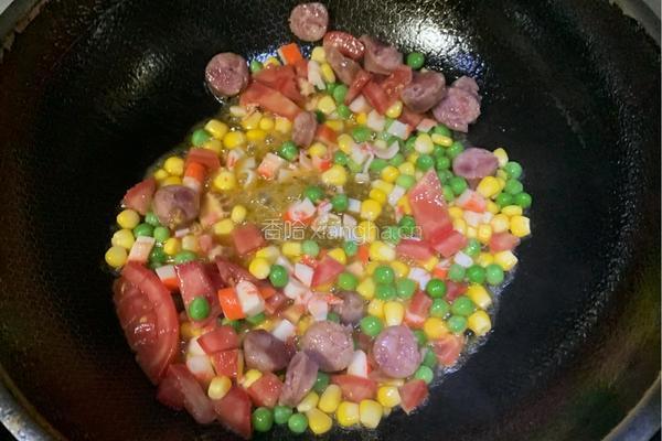 芝士什锦焗饭的做法图解2