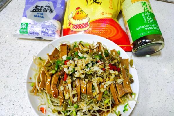 凉拌豆芽菜的做法图解6