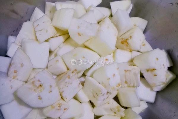 家常简易烧茄子的做法图解2