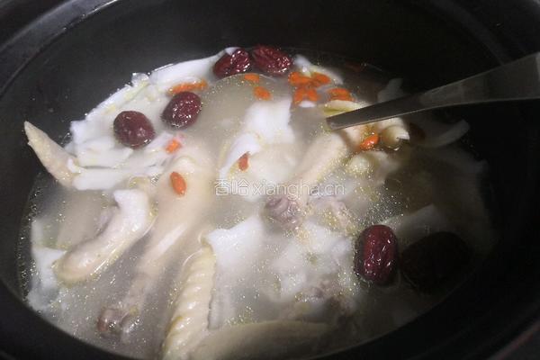 椰子鸡汤的做法图解3