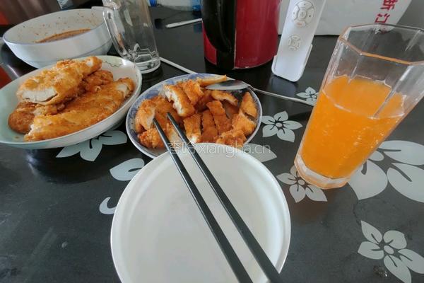 家庭版鸡排的做法图解3