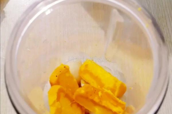 香蕉南瓜汁的做法图解5