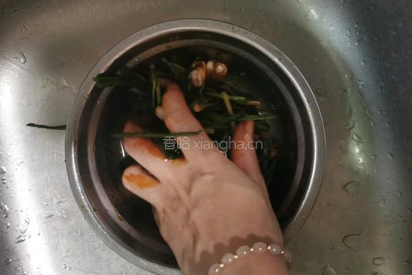凉拌小葱的做法图解12