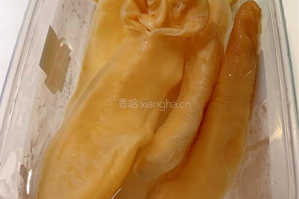 泡发花胶（鱼胶）的做法图解5