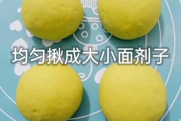菠菜发面小饼的做法图解7