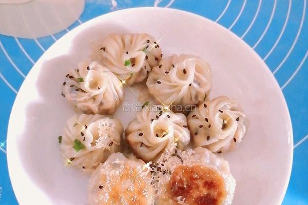 饺子皮水煎包的做法图解12