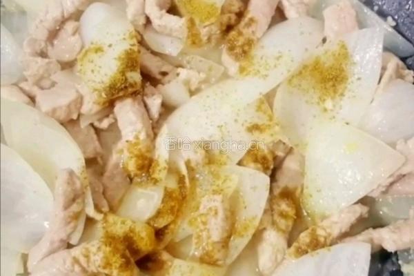 孜然炒圆葱里脊肉的做法图解10