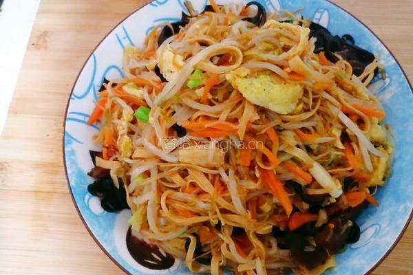 炒合菜的做法图解15