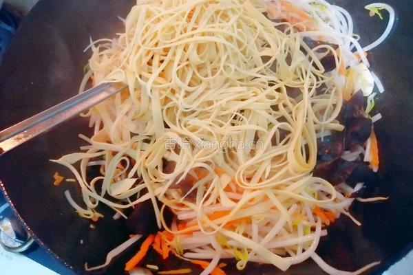 炒合菜的做法图解8