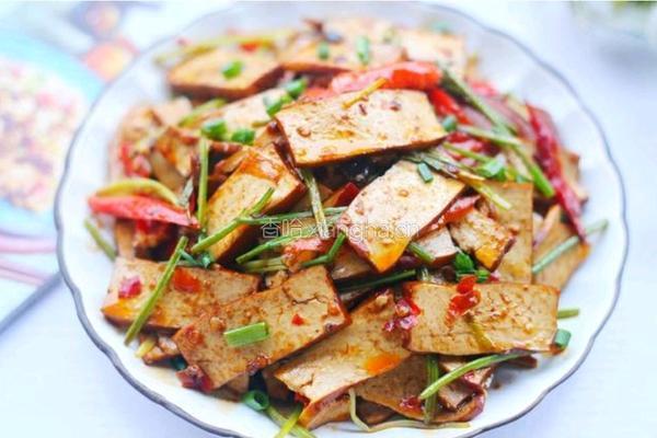 芹菜炒香干的做法图解9