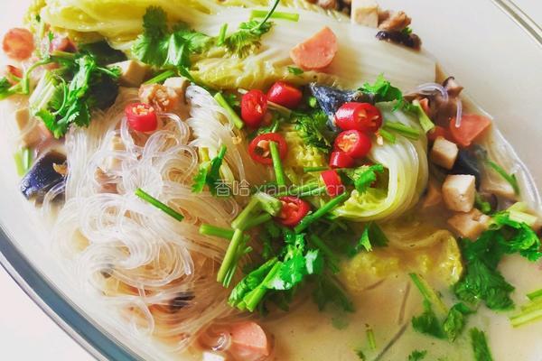 上汤粉丝娃娃菜的做法图解4