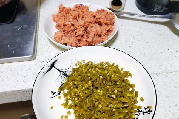 肉沫豇豆的做法图解5