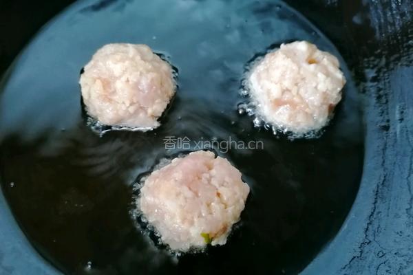 莲藕肉丸的做法图解5