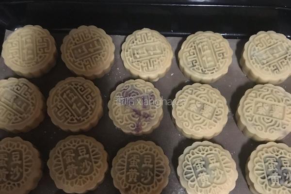伍仁月饼的做法图解16