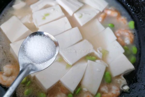 虾仁豆腐羹的做法图解6