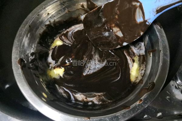 巧克力月饼的做法图解5