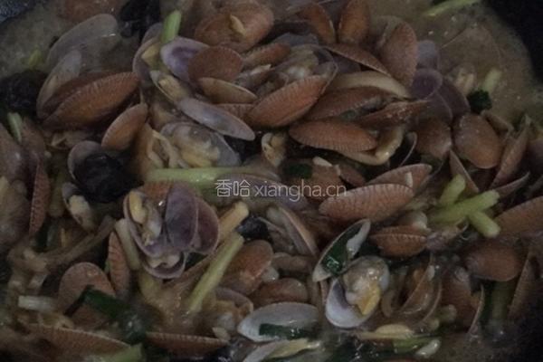 红烧花蛤的做法图解4