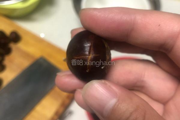 烤箱烤栗子的做法图解3