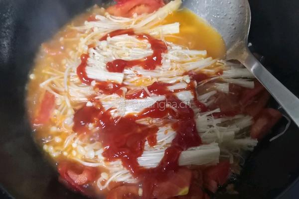 金针菇豆腐汤的做法图解7