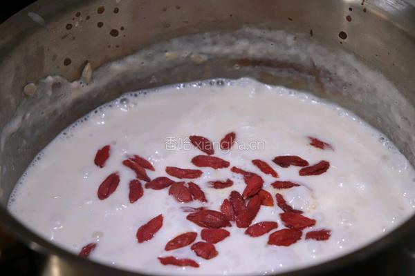 「减脂早餐」椰香牛奶燕麦粥的做法图解5