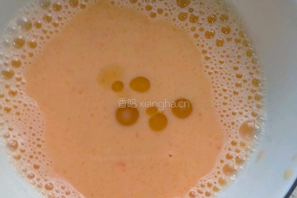宝宝辅食胡萝卜蒸蛋的做法图解3