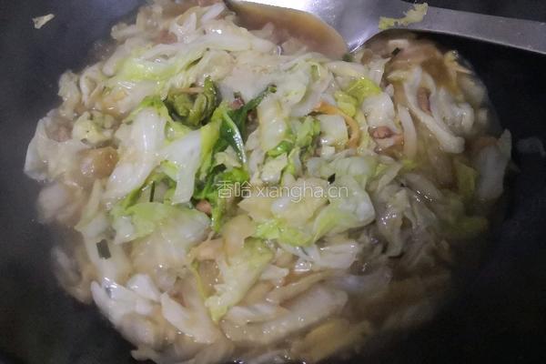 醋溜白菜的做法图解10