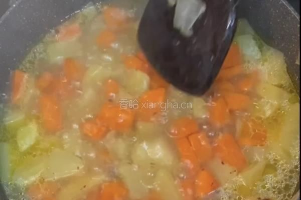 咖喱鸡肉饭的做法图解6