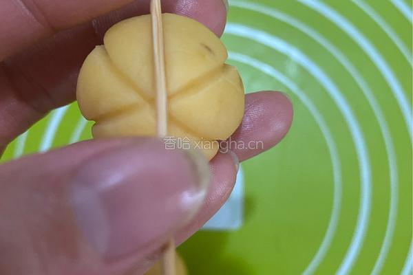 万圣节蜘蛛南瓜小饼干的做法图解8