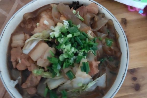 猪肉炖粉条的做法图解7