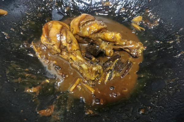 红烧鸡腿的做法图解8