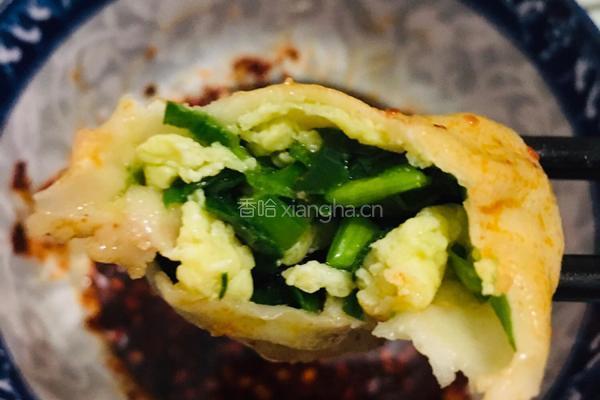 韭菜鸡蛋饺子