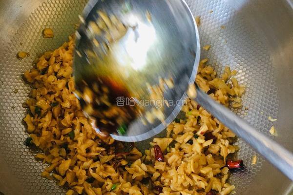 炒广东菜脯的做法图解5