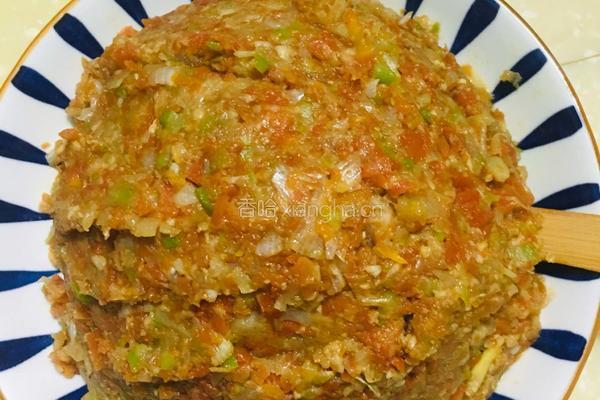 萝卜水饺的做法图解4