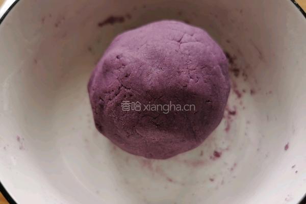 紫薯糯米饼的做法图解7