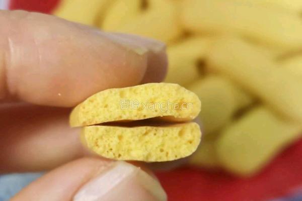 奶香南瓜手指饼干的做法图解14
