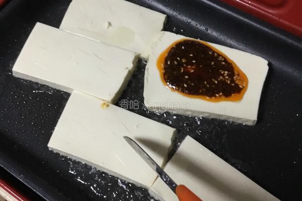 煎豆腐片的做法图解8